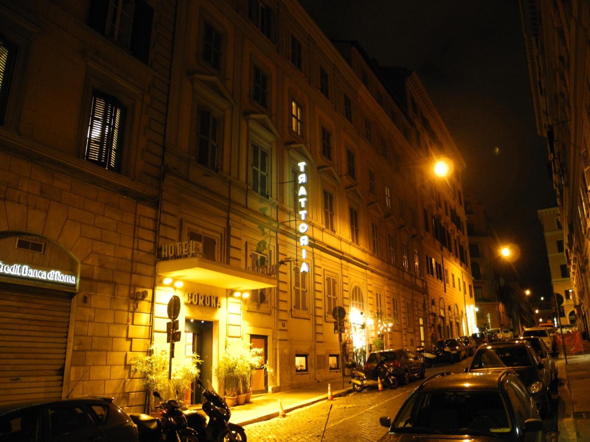 Hotel Corona Rom Exterior foto